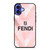 FENDI LOGO PINK iPhone 16 Case Cover FENDI LOGO PINK iPhone 16 Case Cover