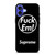 SUPREME FUCK EM BLACK iPhone 16 Case Cover