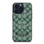 COACH GREEN LOGO PATTERN iPhone 15 Pro Max Case Cover