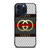 GUCCI GUCCI LOGO EMBLEM iPhone 15 Pro Max Case Cover