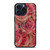 HERMES PARIS LOGO RED ROSE iPhone 15 Pro Max Case Cover