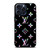 LOUIS VUITTON LOGO LV BLACK RAINBOW iPhone 15 Pro Max Case Cover