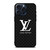 LOUIS VUITTON LV BLACK SQUARES iPhone 15 Pro Max Case Cover
