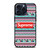 SUPREME AZTEC PATTERN iPhone 15 Pro Max Case Cover