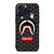 SUPREME BAPE SHARK GOYART iPhone 15 Pro Max Case Cover