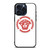 VERSACE LOGO RED EMBROIDERY ICON iPhone 15 Pro Max Case Cover
