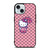 HELLO KITTY GUCCI PINK PATTERN LOGO iPhone 15 Case Cover