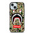 SHARK CAMO BATHING APE SUPREME iPhone 15 Case Cover SHARK CAMO BATHING APE SUPREME iPhone 15 Case Cover