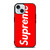 SUPREME SIMPLE LOGO iPhone 15 Case Cover