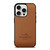 HERMES PARIS FASHION LOGO EMBLEM BROWN iPhone 15 Pro Case Cover