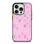 LOUIS VUITTON LV LOGO PINK iPhone 15 Pro Case Cover