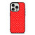 LV LOUIS VUITTON LOGO RED PATTERN iPhone 15 Pro Case Cover