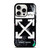 OFF WHITE LOGO SEEING THINGS iPhone 15 Pro Case Cover