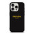 PRADA MILANO GOLD LETTER iPhone 15 Pro Case Cover