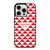 PRADA MILANO RED TRIANGLE iPhone 15 Pro Case Cover PRADA MILANO RED TRIANGLE iPhone 15 Pro Case Cover