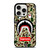 SHARK CAMO BATHING APE SUPREME iPhone 15 Pro Case Cover SHARK CAMO BATHING APE SUPREME iPhone 15 Pro Case Cover