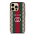 GUCCI ICON GUCCI LOGO PATTERN iPhone 14 Pro Max Case Cover