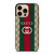 GUCCI LOGO FABRIC iPhone 14 Pro Max Case Cover