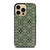 LOUIS VUITTON LOGO LV GREEN PATTERN SINCE 1854 iPhone 14 Pro Max Case Cover