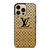 LOUIS VUITTON LV GOLDEN LOGO iPhone 14 Pro Max Case Cover
