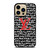 LOUIS VUITTON LV PARIS PATTERN LOGO iPhone 14 Pro Max Case Cover