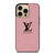 LOUIS VUITTON LV PINK SPARKLE iPhone 14 Pro Max Case Cover