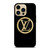 LOUIS VUITTON LV ROUND METAL LOGO iPhone 14 Pro Max Case Cover