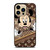 LOUIS VUITTON LV ZIPPER BROWN X MINNIE MOUSE DISNEY iPhone 14 Pro Max Case Cover