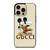MICKEY MOUSE DISNEY X GUCCI LOGO PATTERN iPhone 14 Pro Max Case Cover