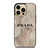 PRADA LOGO ICON ON MARBLE iPhone 14 Pro Max Case Cover