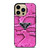 PRADA MILANO PINK SNAKE SKIN iPhone 14 Pro Max Case Cover PRADA MILANO PINK SNAKE SKIN iPhone 14 Pro Max Case Cover