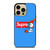 SUPREME X THE SMURFS iPhone 14 Pro Max Case Cover SUPREME X THE SMURFS iPhone 14 Pro Max Case Cover