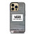 VANS OFF THE WALL IRON STRIPE iPhone 14 Pro Max Case Cover VANS OFF THE WALL IRON STRIPE iPhone 14 Pro Max Case Cover