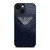 GIORGIO ARMANI EMBOSSED LOGO iPhone 14 Plus Case Cover