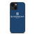 GIVENCHY PARIS LOGO PATTERN iPhone 14 Plus Case Cover