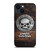HARLEY DAVIDSON MOTORCYCLES COMPANY WOODEN LOGO iPhone 14 Plus Case Cover