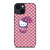 HELLO KITTY GUCCI PINK PATTERN LOGO iPhone 14 Plus Case Cover