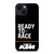 KTM READY TO RACE CARBON iPhone 14 Plus Case Cover