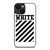 OFF WHITE LOGO iPhone 14 Plus Case Cover