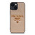 PRADA GOLDEN EMBLEM iPhone 14 Plus Case Cover