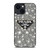 PRADA MILANO LOGO ON DIAMOND iPhone 14 Plus Case Cover