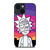RICK AND MORTY PURPLE ART iPhone 14 Plus Case Cover