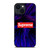 SUPREME GLOWING PALM TREE iPhone 14 Plus Case Cover