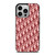 CHRISTIAN DIOR RED CHRISTIAN DIOR PARIS MONOGRAM iPhone 14 Pro Case Cover