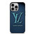 LOUIS VUITTON BLUE EMBLEM iPhone 14 Pro Case Cover