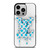 LOUIS VUITTON LV LOGO WHITE BLUE EMBLEM iPhone 14 Pro Case Cover