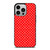 LV LOUIS VUITTON LOGO RED PATTERN iPhone 14 Pro Case Cover