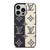 LV LOUIS VUITTON PATTERN LOGO iPhone 14 Pro Case Cover