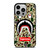 SHARK CAMO BATHING APE SUPREME iPhone 14 Pro Case Cover