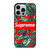 SUPREME FLORAL iPhone 14 Pro Case Cover